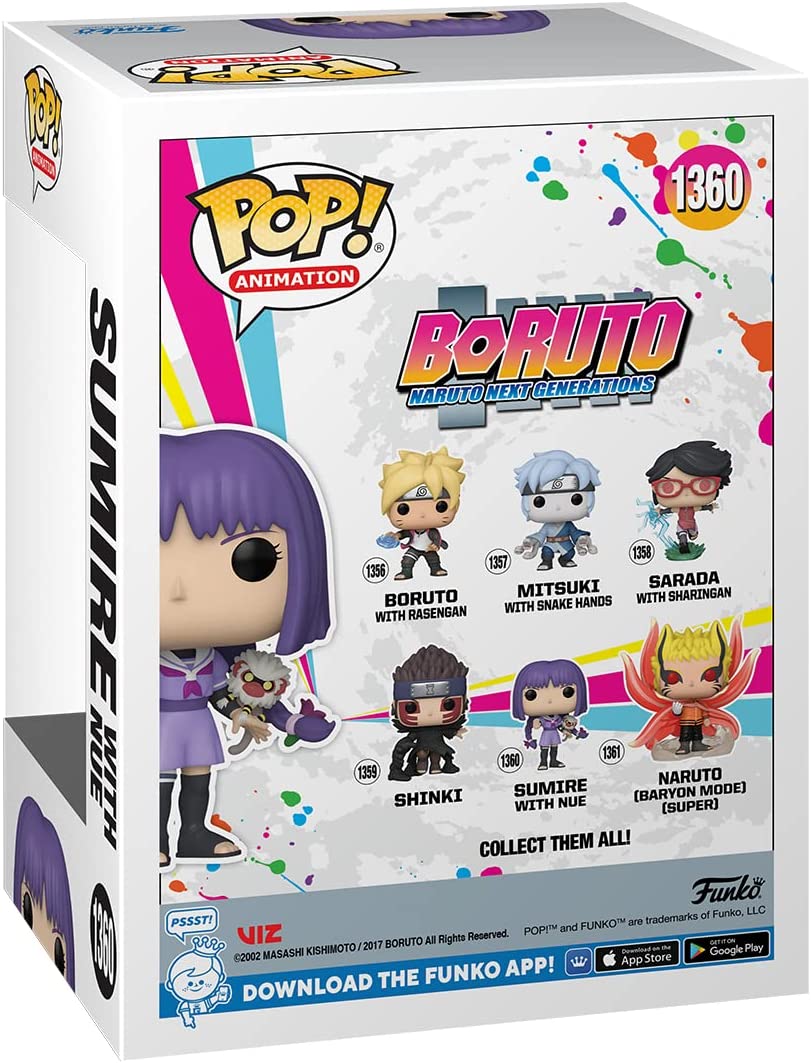 POP-Animation: Boruto-Sumire mit Nue Funko 61389 Pop! Vinyl Nr. 1360
