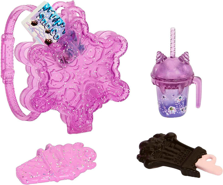 Monster High-Puppe, Abbey Bominable Yeti-Modepuppe mit Haustier-Mammut und Motiv