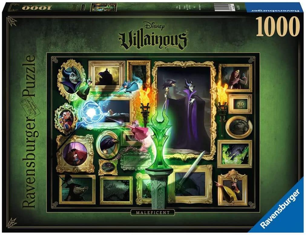 Ravensburger 15025 Malefica Disney Villainous Maleficent, 1000-teiliges Puzzle, mehrfarbig
