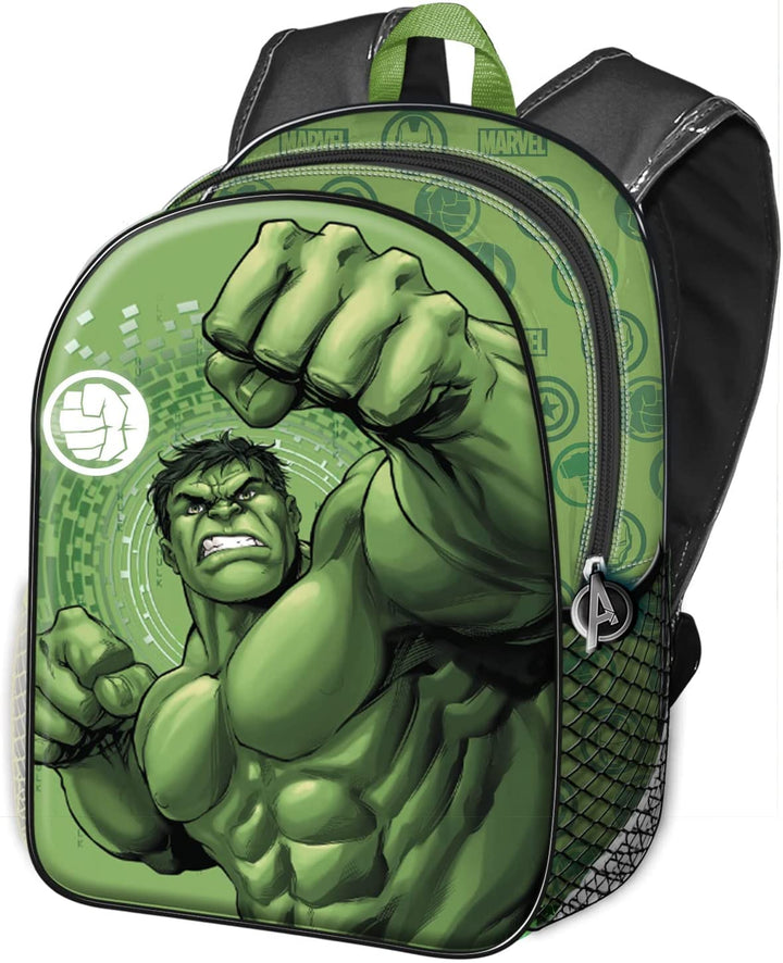 Hulk Fist-Kleiner 3D-Rucksack, Grün