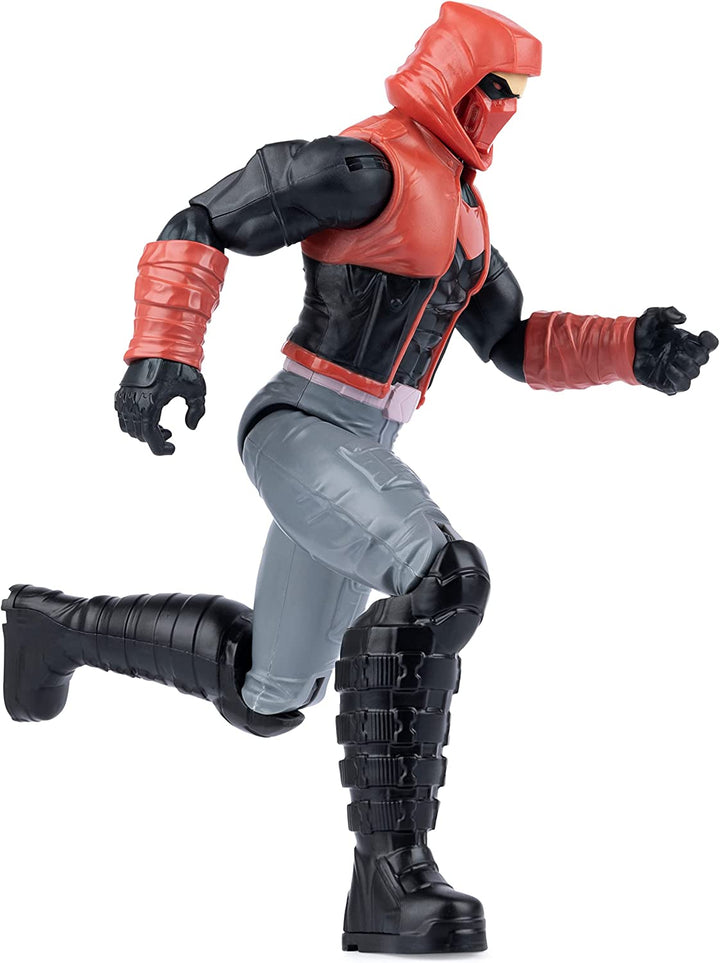 DC Comics, 12-Zoll-Red Hood-Actionfigur, Kinderspielzeug für Jungen und Mädchen ab 3 Jahren