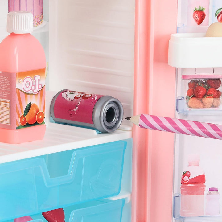 Real Littles Desktop Caddies – Mini-Kühlschrank mit mehr als 20 echten Arbeitspapieren Surp