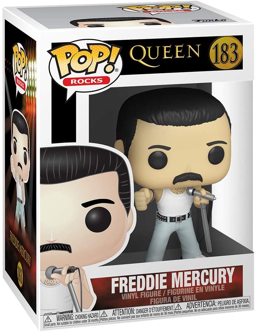Funko Pop! Rocks - Freddie Mercury Vinyl Figure (33735)