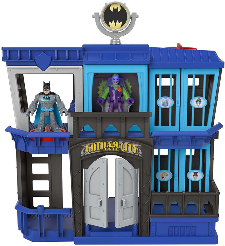 Fisher-Price Imaginext DC Super Friends Gotham City Jail Recharged, Gefängnisstücke