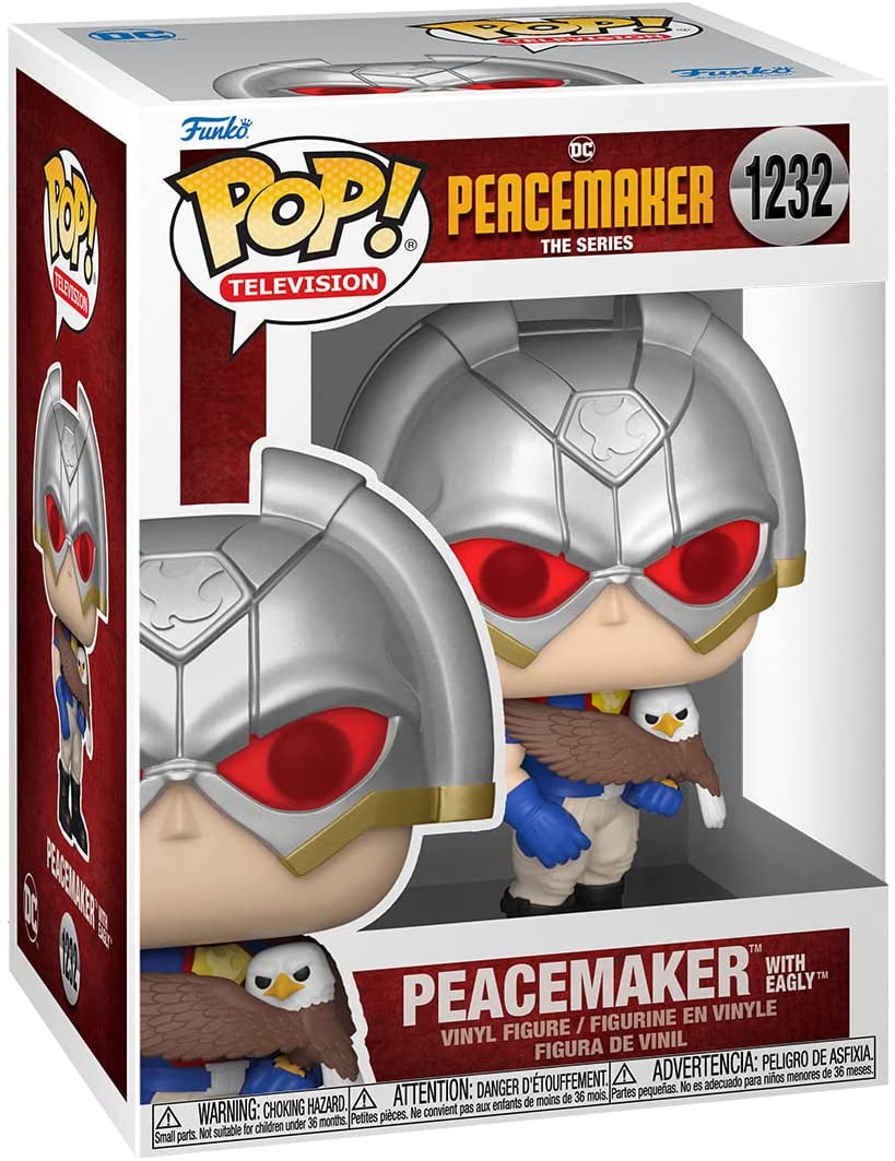 DC Peacemaker The Series Peacemaker mit Eagly Funko 64181 Pop! Vinyl Nr. 1232