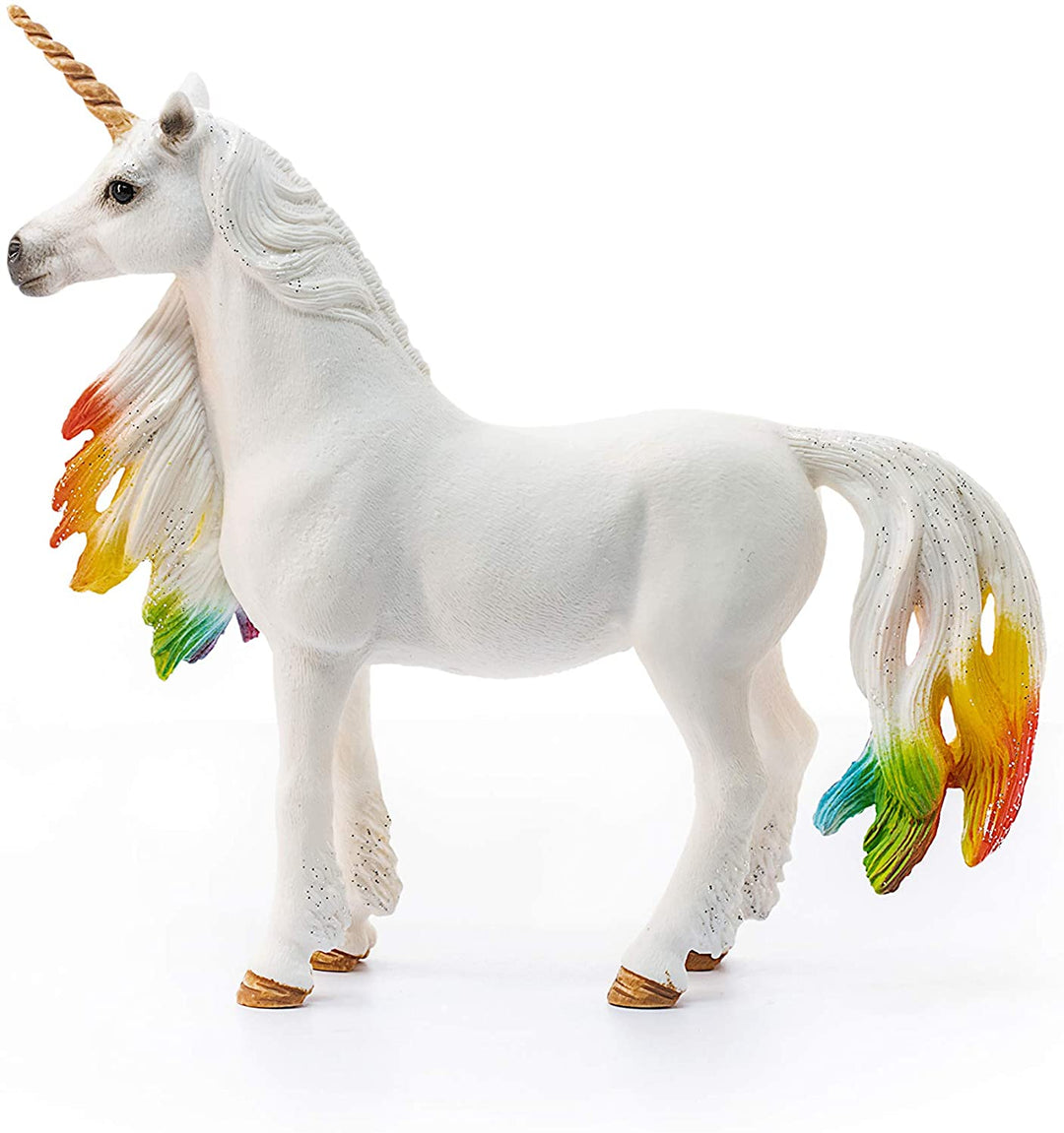 Schleich Bayala Regenbogen Einhorn Stute Pferd Spielzeugfigur (70524)