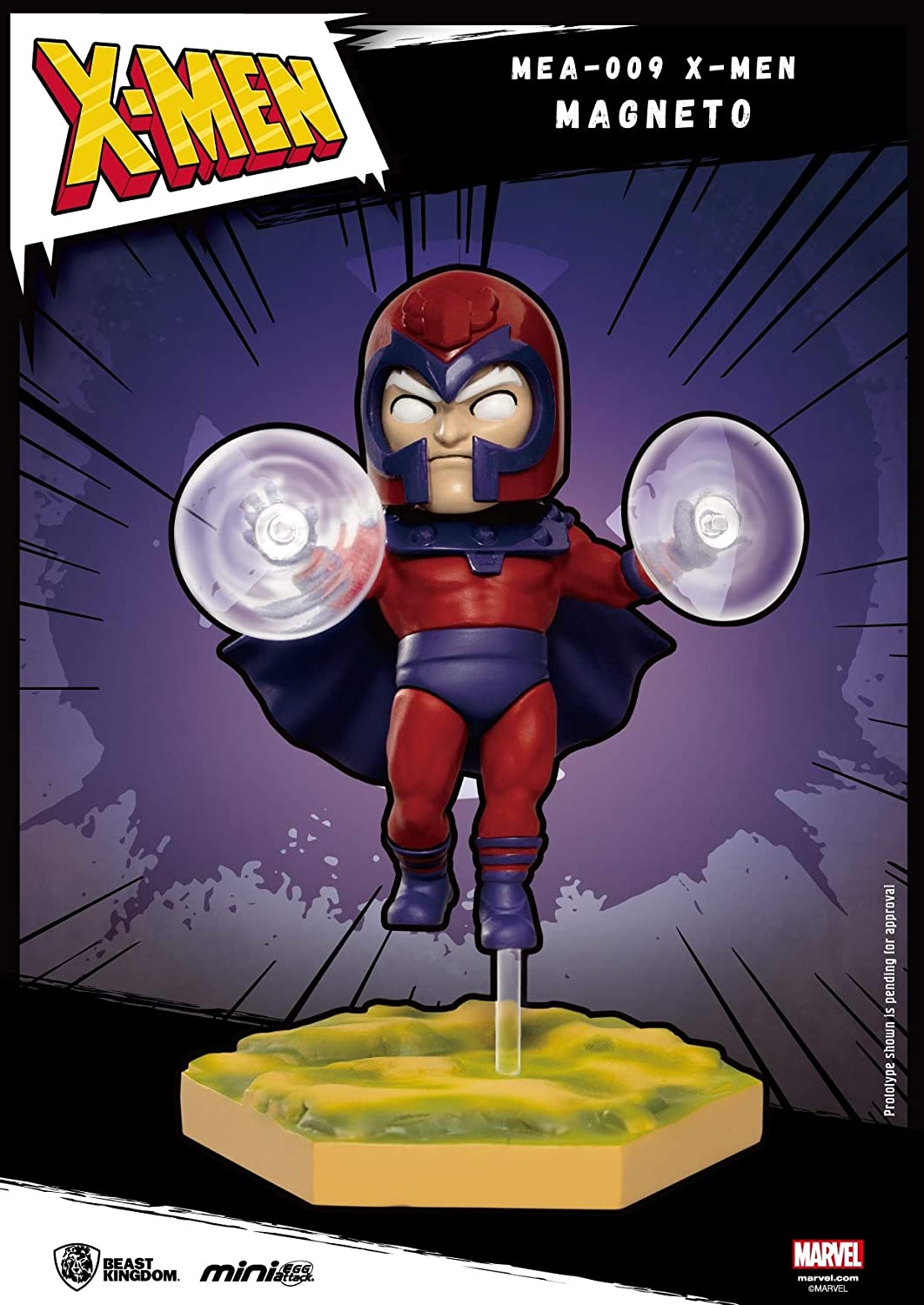 Beast Kingdom Marvel X-Men Mini Egg Attack MEA-009 Magneto-Figur