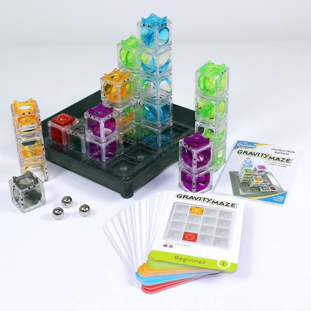 ThinkFun Gravity Maze - Falling Marble Logic Game and STEM Toy for Ages 8+ 3