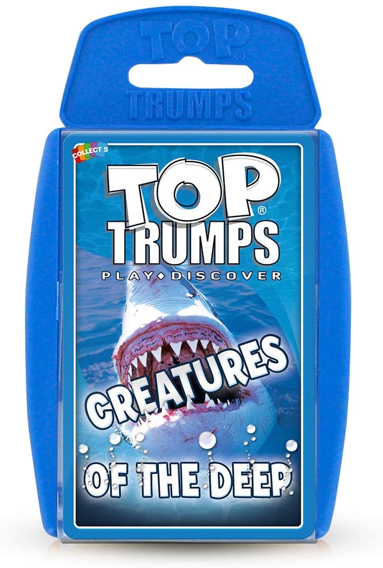 Top Trumps Creatures of the Deep Card Game 1