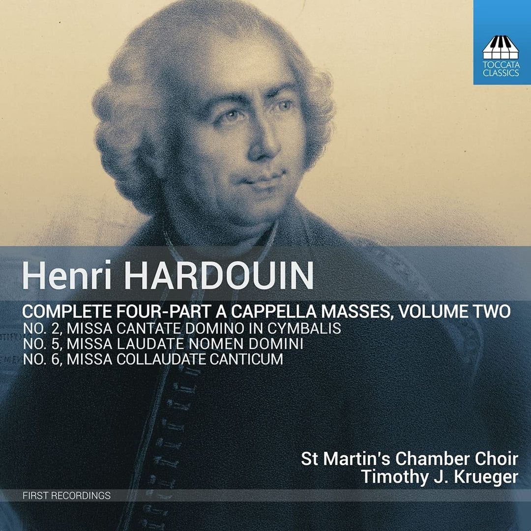 Acapella Masses, Vol. 2 [St Martin’s Chamber Choir; Timothy J. Krueger] [Toccata Classics: TOCC 0423] [Audio CD]