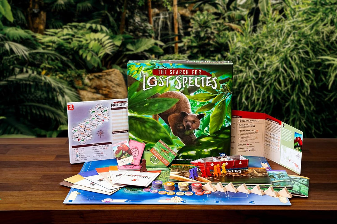 Renegade Game Studio | The Search for Lost Species | Board Game | Ages 13+ | 1-4