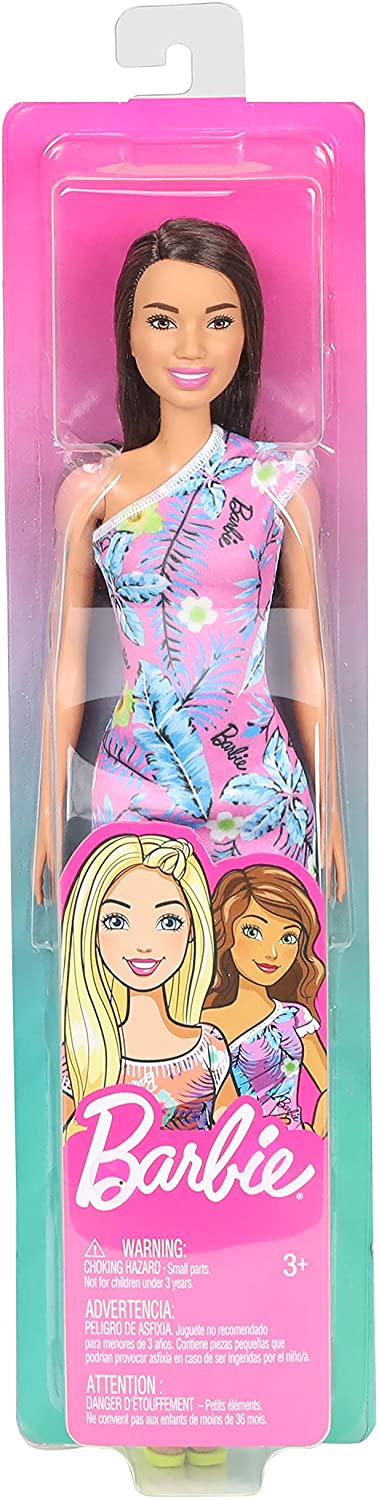 Barbie Schönes rosa Blumenkleid von Mattel GHT25