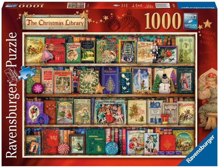 Ravensburger 19801 Die Weihnachtsbibliothek, 1000 Stück