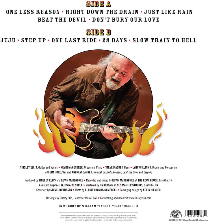 Tinsley Ellis - Devil May Care (LP) [VINYL]