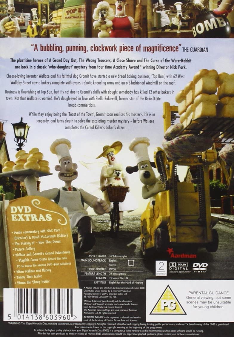 Wallace &amp; Gromit – A Matter of Loaf and Death [DVD]