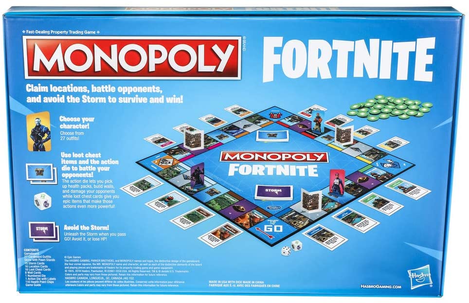 Brettspiel Monopoly Fortnite Hasbro (ES)