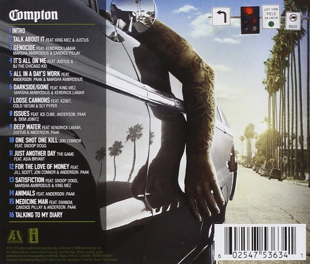 Comptonexplicit_lyrics - Dr. Dre [Audio CD]
