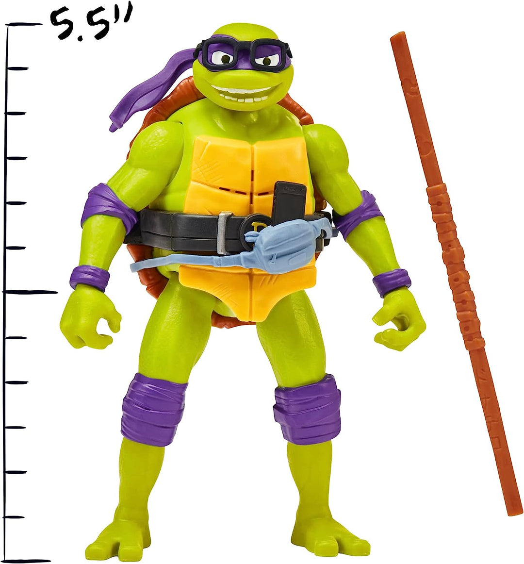 Teenage Mutant Ninja Turtles 83352CO Mutant Mayhem 5,5-Zoll Donatello Deluxe Nin