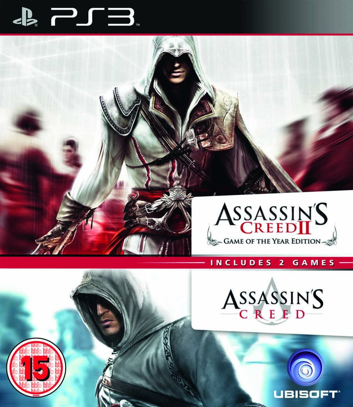 Assassin's Creed Doppelpack (enthält Assassin's Creed + Assassin's Creed II GOTY Edition) PS3