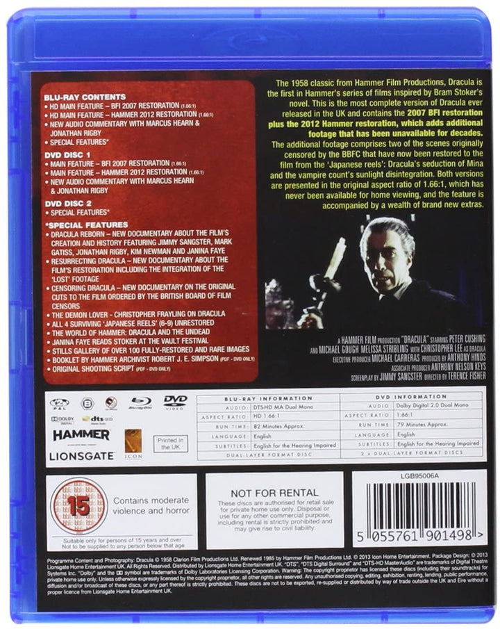 Dracula – Horror/Romanze [Blu-ray]
