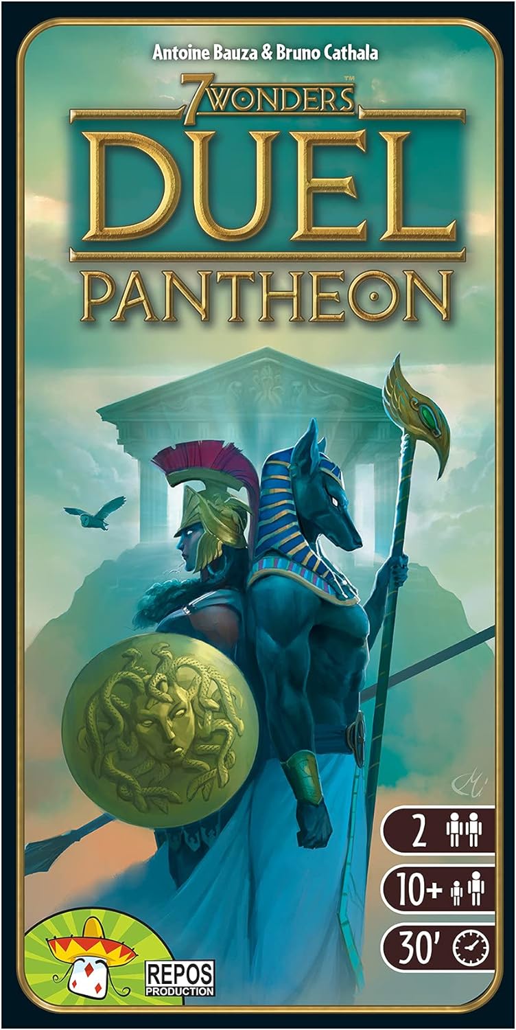 Repos Production – 7 Wonders Duel Pantheon Erweiterung – Brettspiel