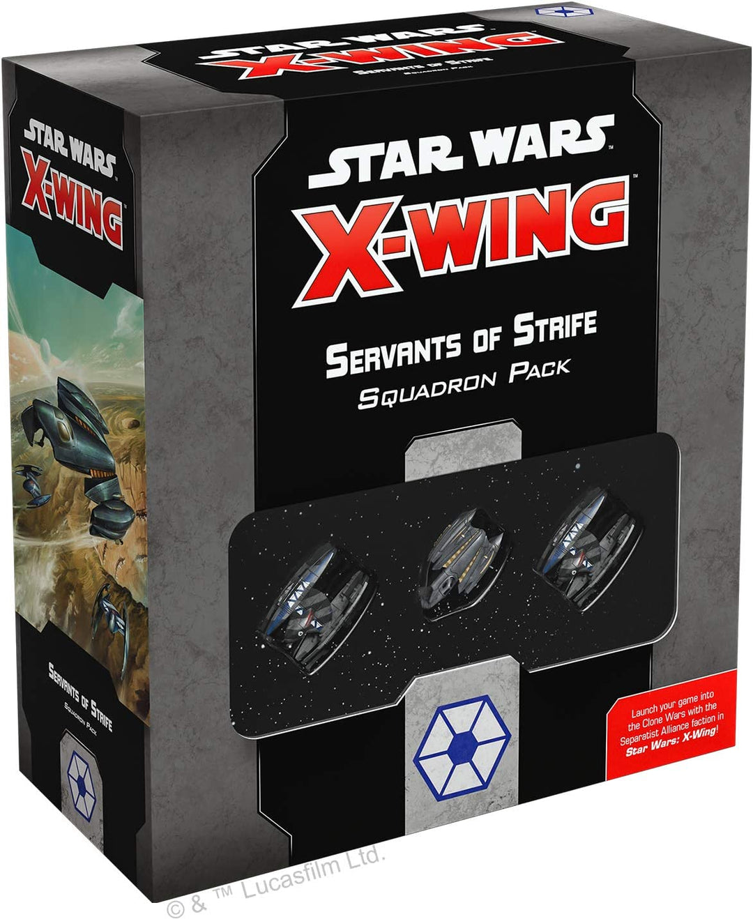 Fantasy Flight Games – Star Wars X-Wing Second Edition: Separatist Alliance: Servants of Strife Squadron Pack
