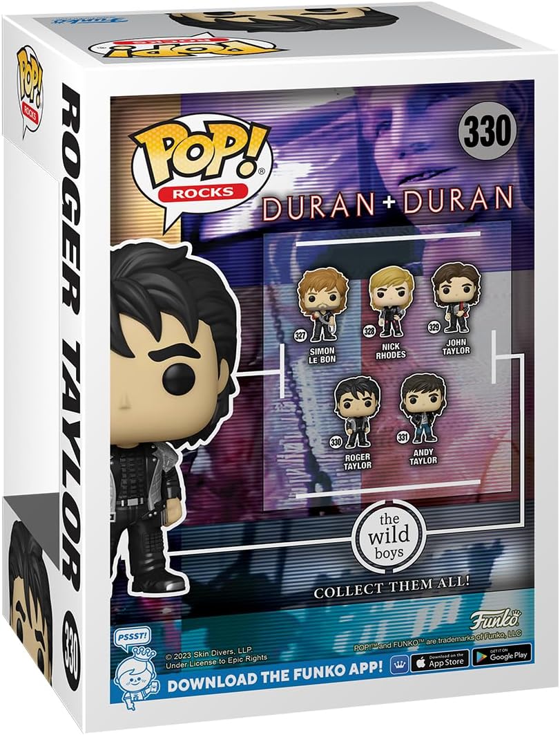 Rocks: Duran Duran – Wild Boys Roger Taylor Funko 64054 Pop! Vinyl Nr. 330