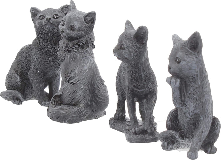 Nemesis Now Lucky Black Cats 9 cm (Display mit 24 Stück), Polyresin