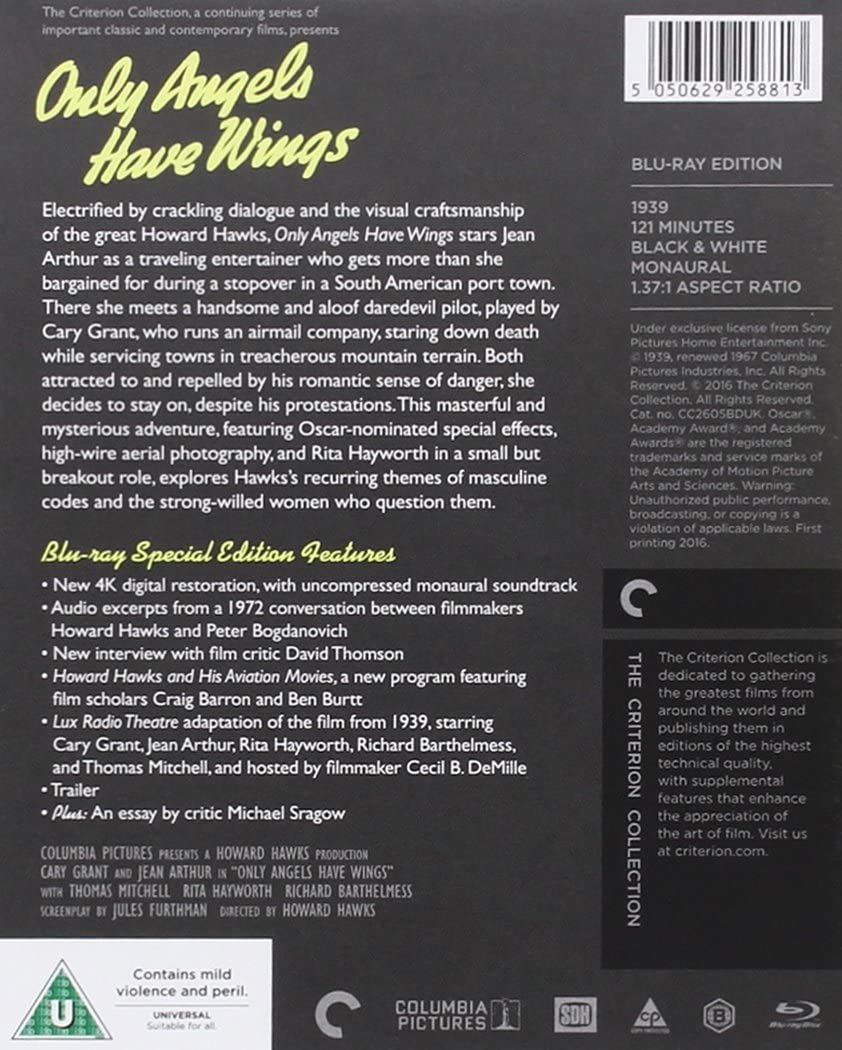 Only Angels Have Wings (1939) - Blu-ray [The Criterion Collection] 3