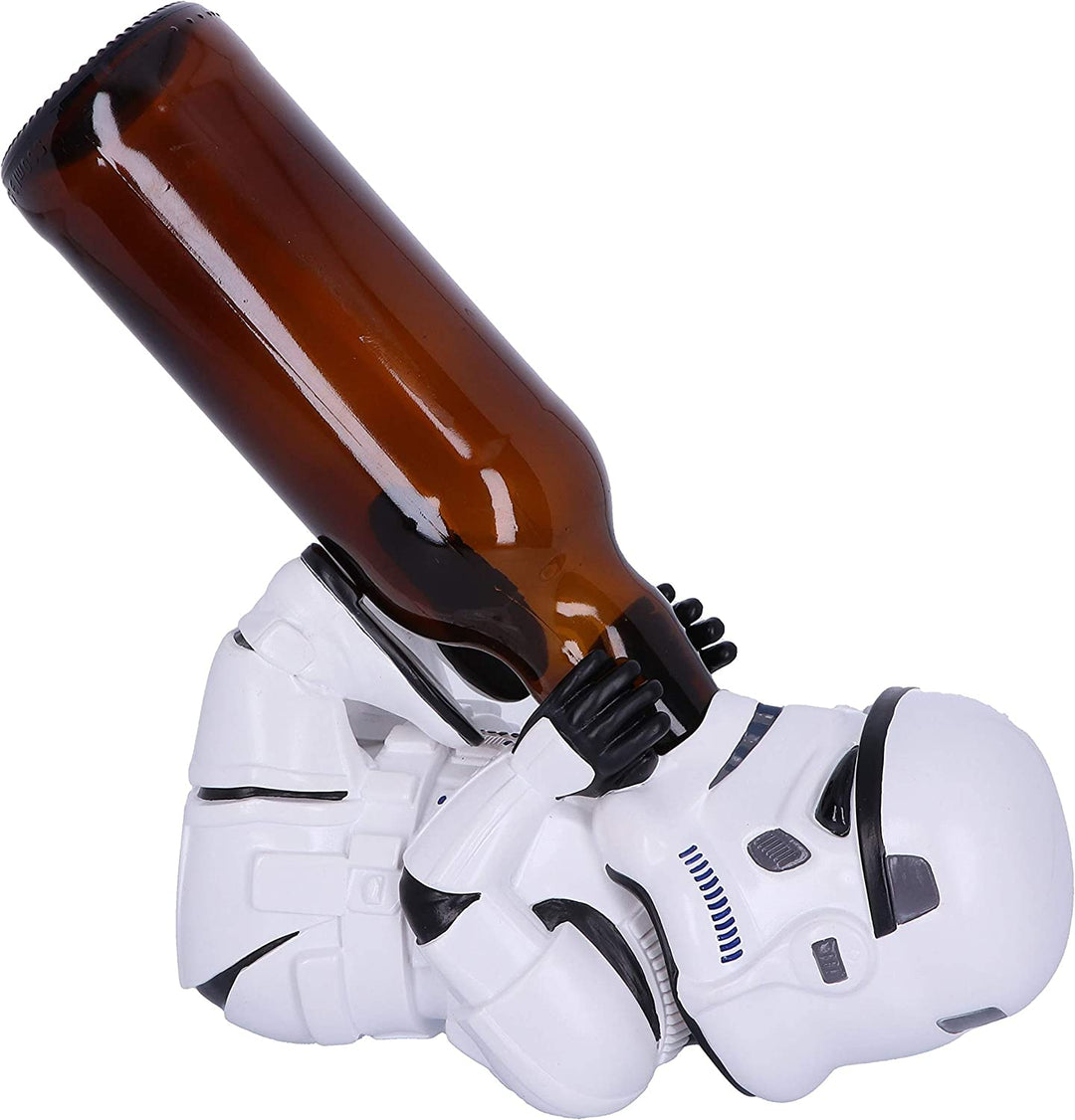 Nemesis Now Original Stormtrooper Sci-Fi Weinflaschenhalter-Figur, Weiß, Einheitsgröße