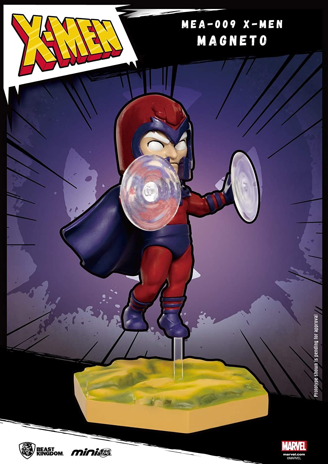 Beast Kingdom Marvel X-Men Mini Egg Attack MEA-009 Magneto-Figur