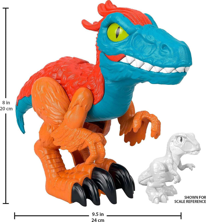 Imaginext Jurassic World Dominion Pyroraptor Dinosaurier XL-Figur, 25,4 cm hoch