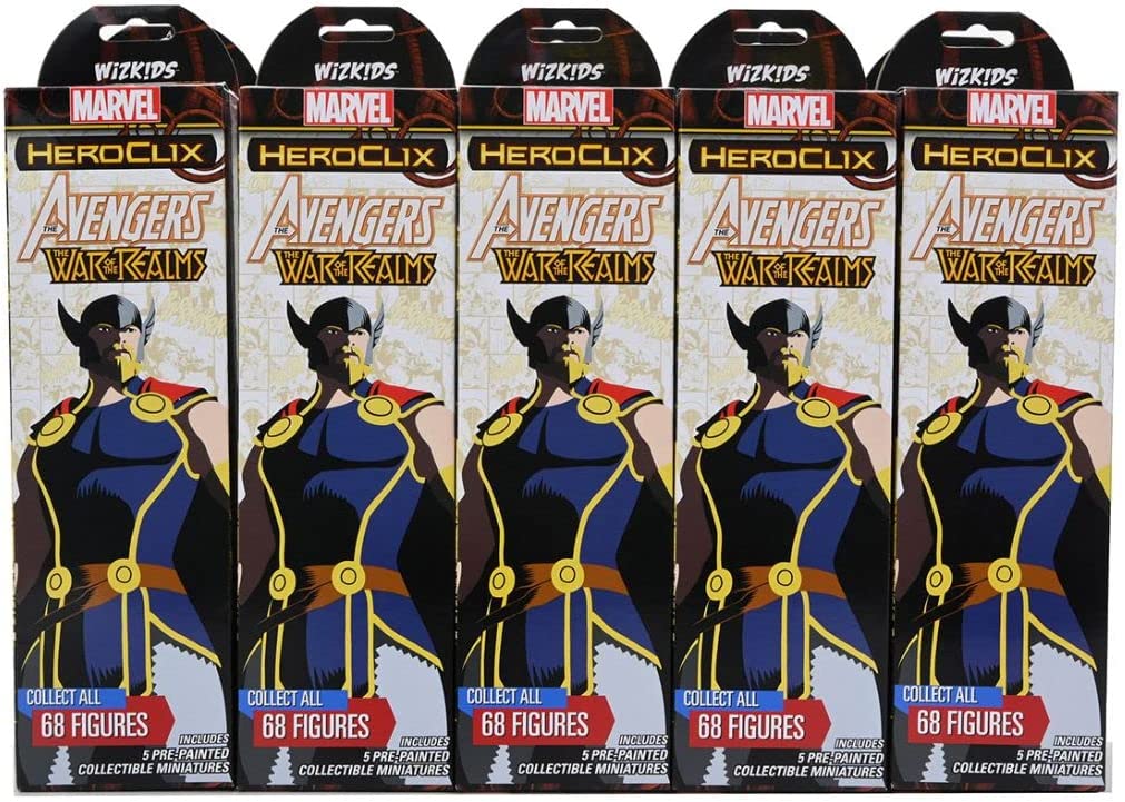 Marvel HeroClix: Avengers War of The Realms Booster-Stein