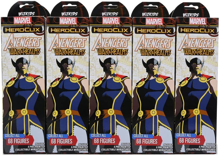 Marvel HeroClix: Avengers War of The Realms Booster-Stein