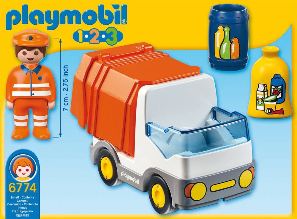 Playmobil 6774 1.2.3 Recycling-LKW mit Sortierfunktion