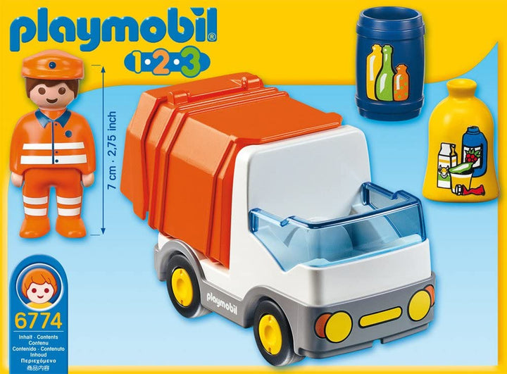 Playmobil 6774 1.2.3 Recycling-LKW mit Sortierfunktion