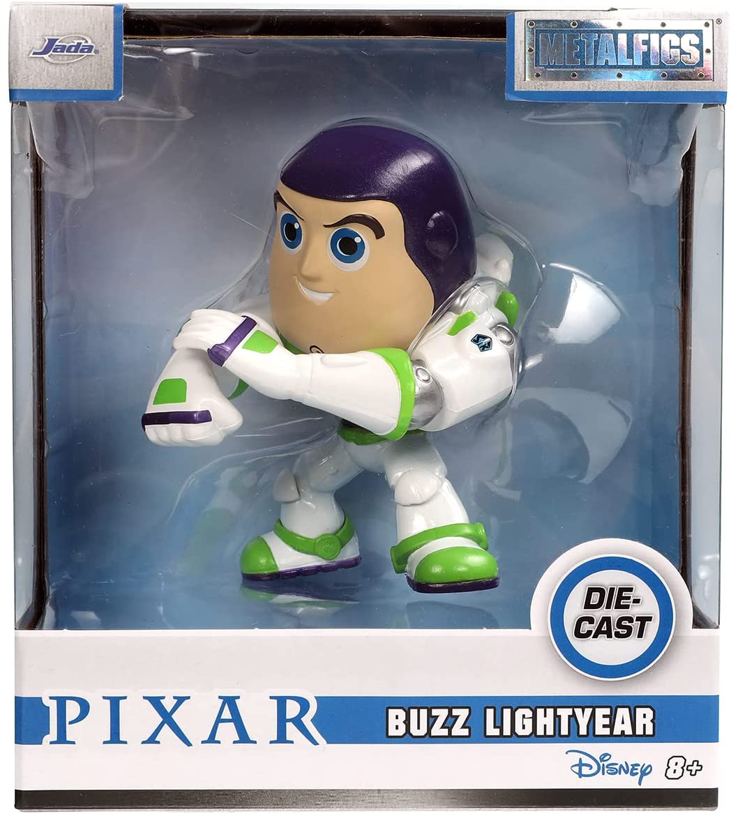 Jada – 10 cm große Disney Buzz Lightyear-Metallfiguren-Kollektion