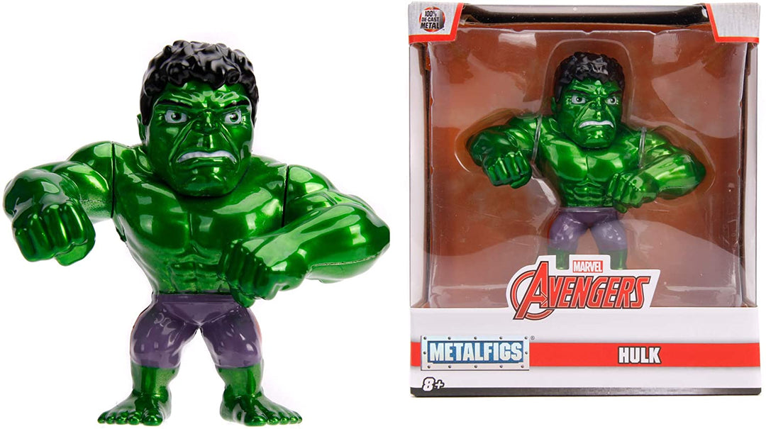 Jada - Metallfigur Hulk zum Sammeln, 10 cm groß (253221001)