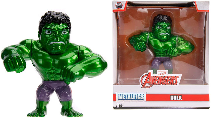 Jada - Metallfigur Hulk zum Sammeln, 10 cm groß (253221001)