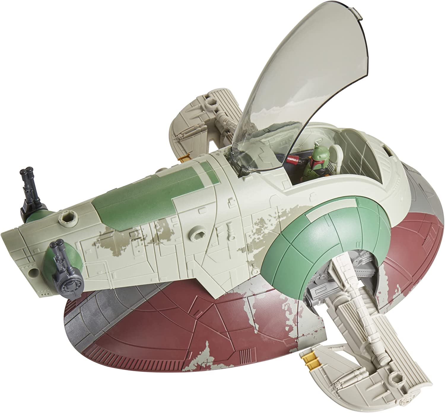 Star Wars Mission Fleet Starship Skirmish - Boba Fett 2.5-Inch Figure & Vehicle Playset for Kids 8