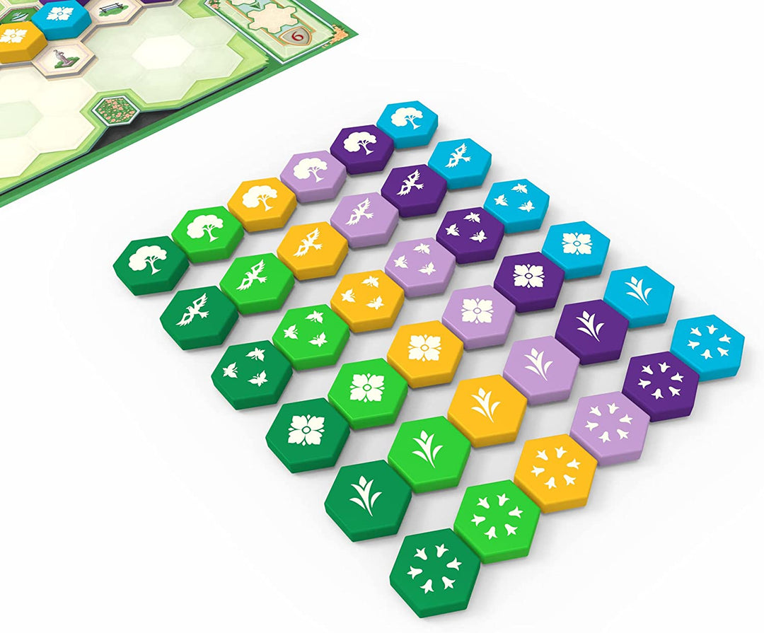 Plan-B-Spiele | Garten der Azul-Königin | Brettspiel | Ab 8 Jahren | 2 bis 4 Spieler | 45 bis 60 Minuten Spielzeit