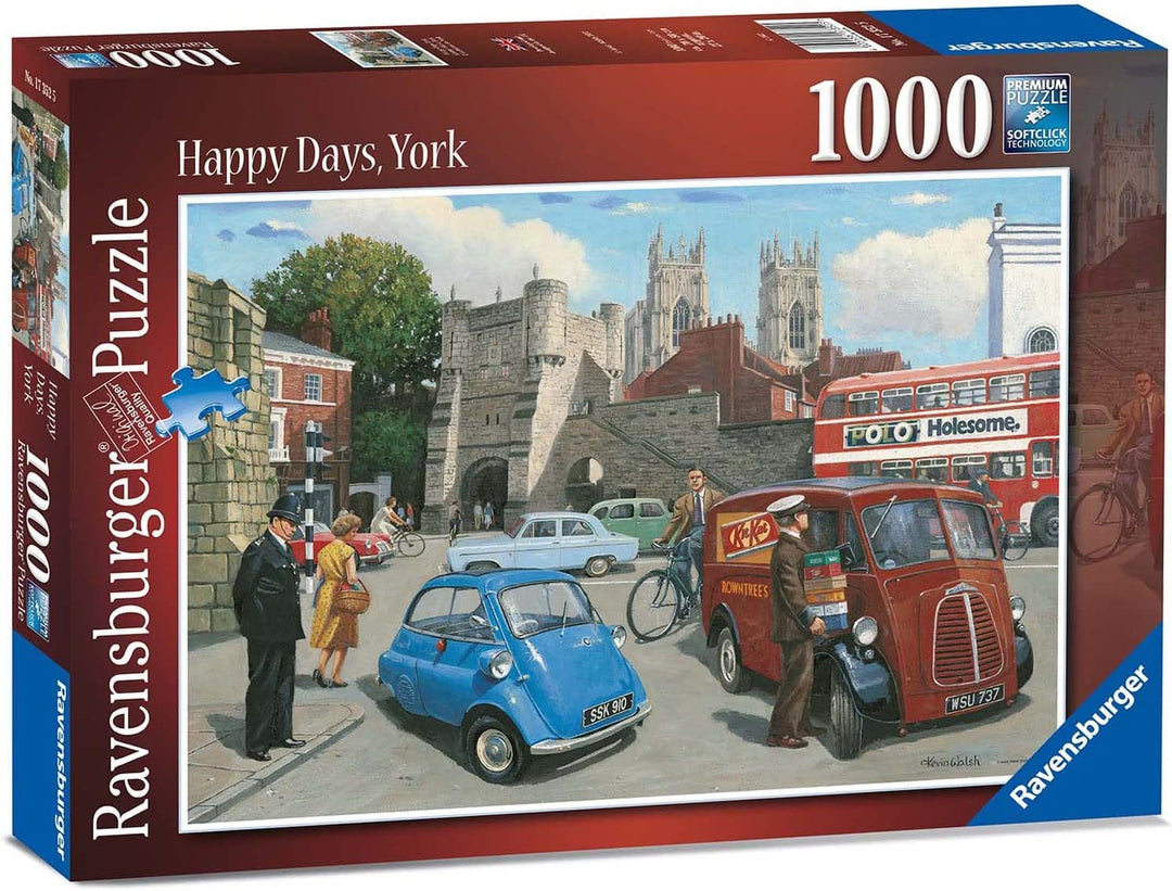 Ravensburger 17352 Happy Days York 1000-teiliges Puzzle für Erwachsene und Kinder