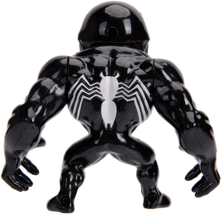 Jada Toys 253221008 Marvel Venom Figur, 10 cm, Sammelfigur, Druckgussfigur, Schwarz