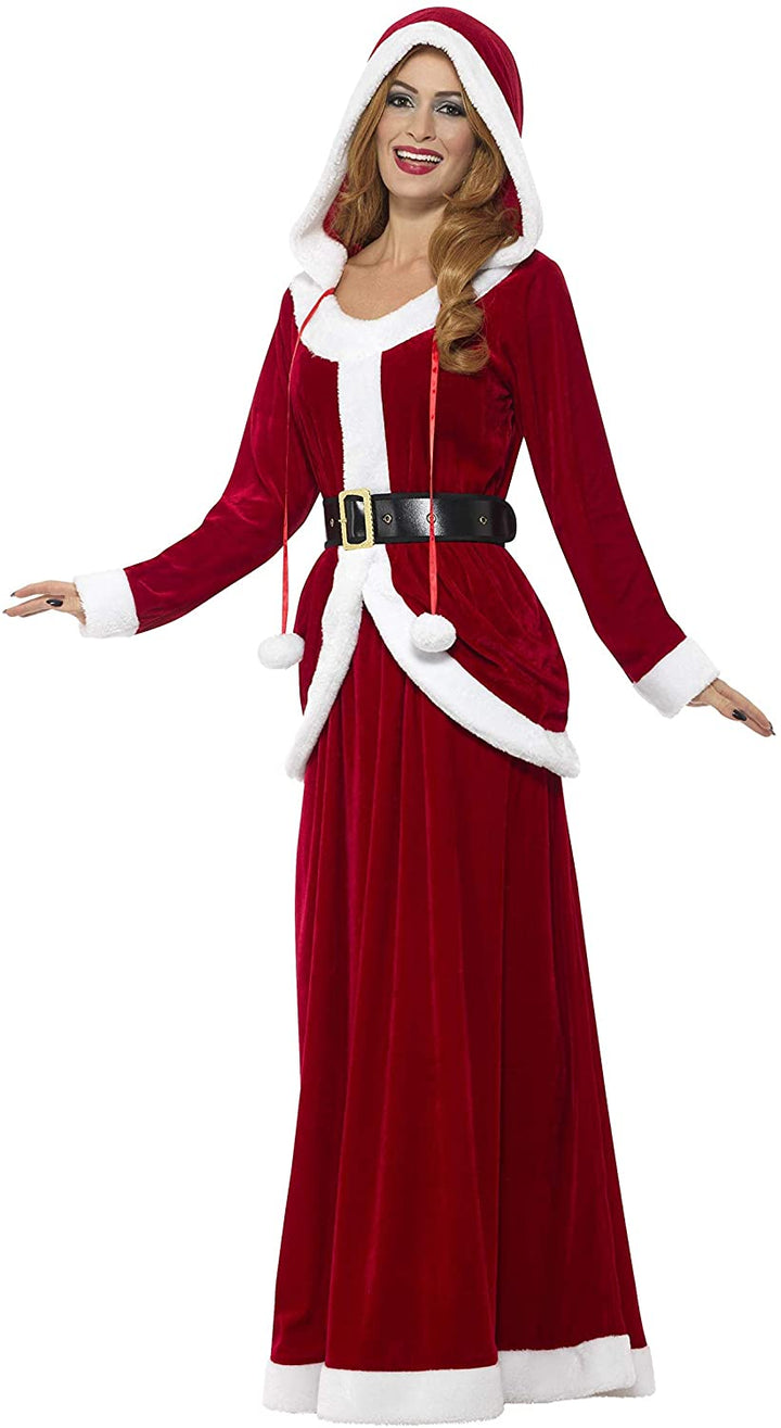 Smiffys Deluxe Frau Claus Kostüm Größe 12-14