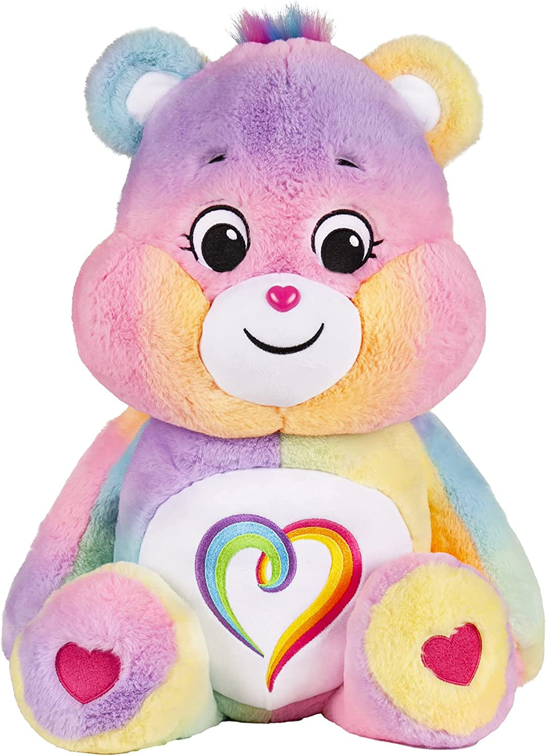 Care Bears 22067 24-Zoll-Jumbo-Plüsch-Zusammengehörigkeitsbär, süßer Plüsch-T zum Sammeln