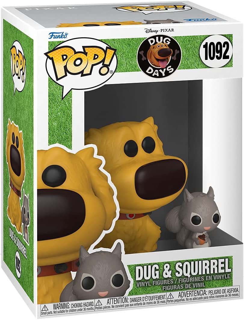 Disney Pixar Dug Days Dug &amp; Eichhörnchen Funko 57384 Pop! Vinyl Nr. 1092