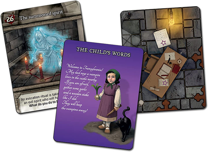 dV Giochi Davinci Games Deckscape: Draculas Schloss, Verschiedenes