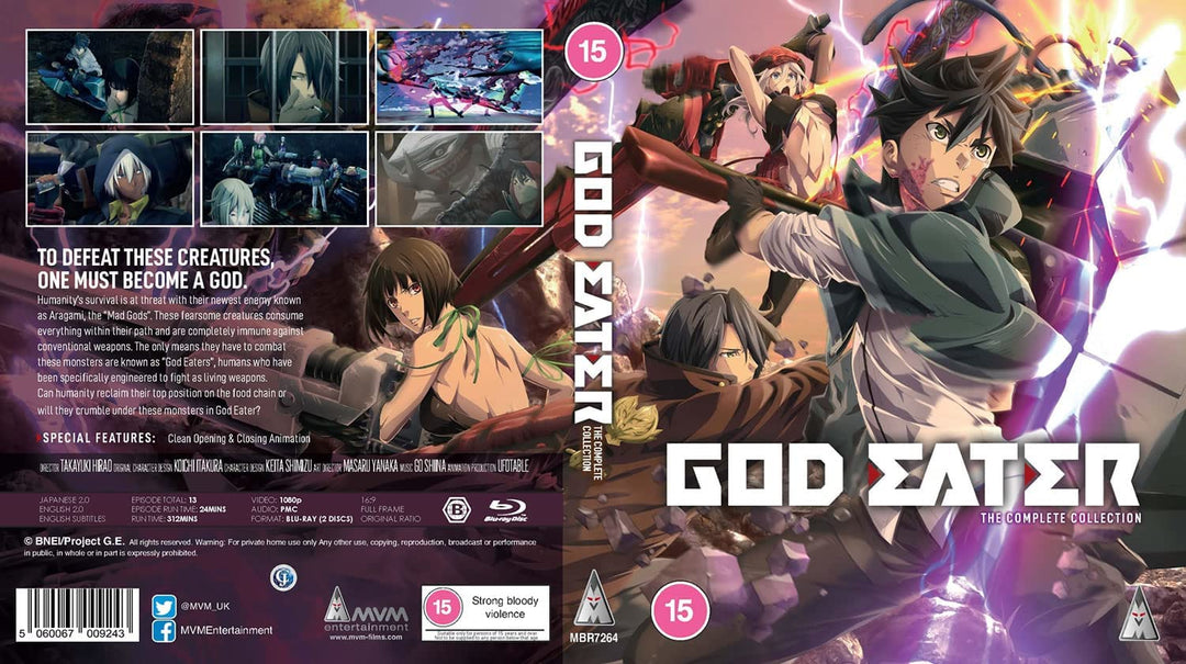God Eater Complete Collection [2021] – Science-Fiction [BLU-RAY]