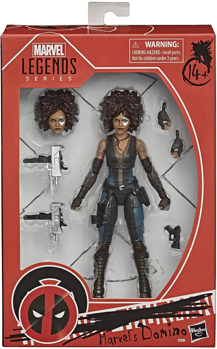 Hasbro Marvel Legends Series X-Men 15 cm große Marvel's Domino-Actionfigur zum Sammeln