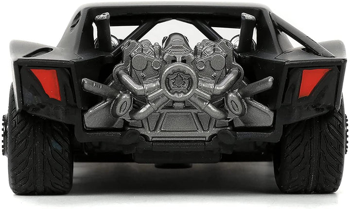 Jada 253213008 DAS Batman Batmobil mit Figur 1:32 in CDU, Schwarz/Weiß